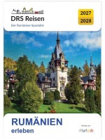 Reisekatalog Rumänien 2027 / 2028 der DRS Reisen GmbH | DE / A4