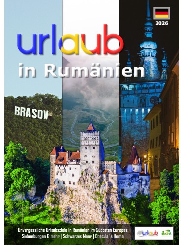 Broșura "Urlaub in Rumänien 2026" |  DE / A4
